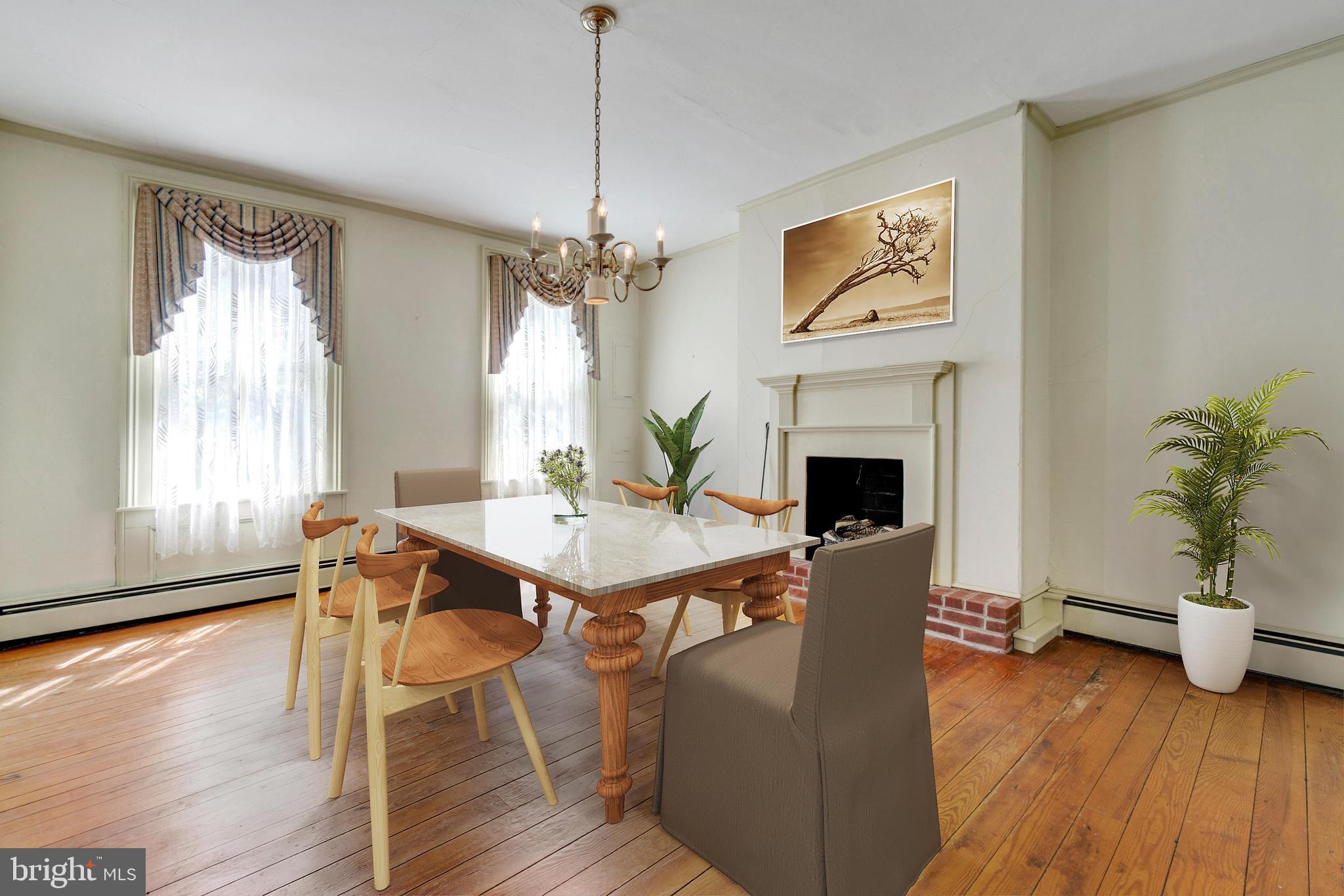 5184 Edesville Road Rock Hall, MD 21661 - Photo 25 of 48 Dining room virtually staged