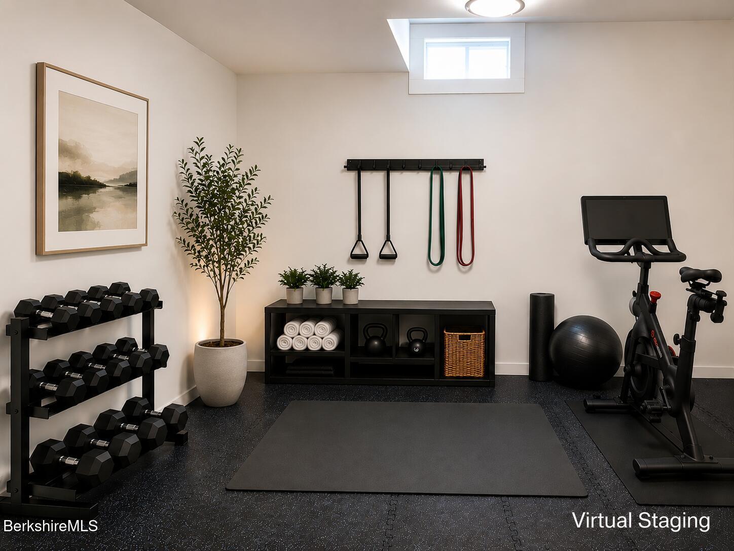210 Bailey Road Lanesborough, MA 01237 - Photo 39 of 46 210 Bailey Gym Virtual Staging