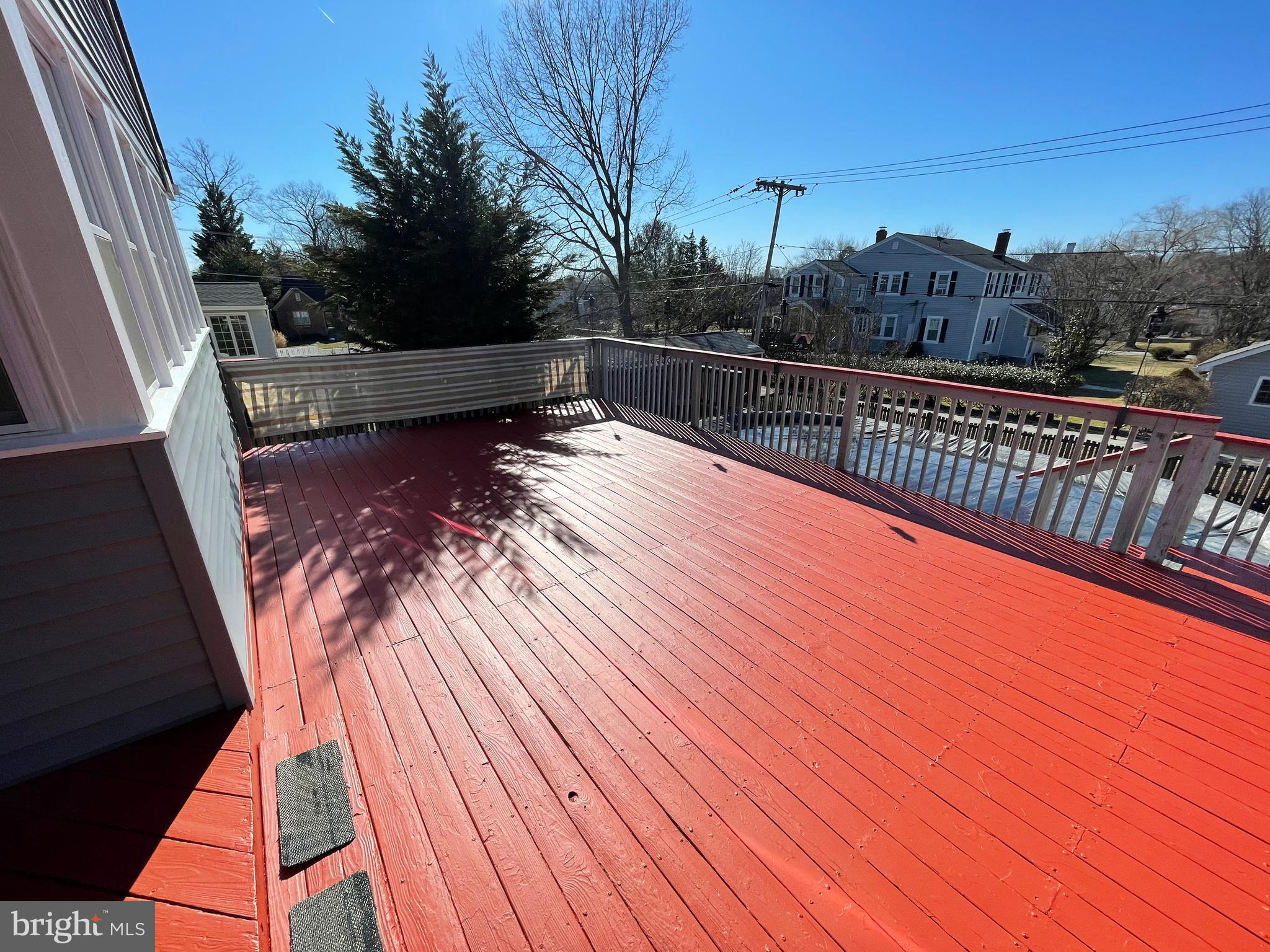 2018 Oak Lodge Road Baltimore, MD 21228 - Photo 23 of 38 Freshly painted rear deck