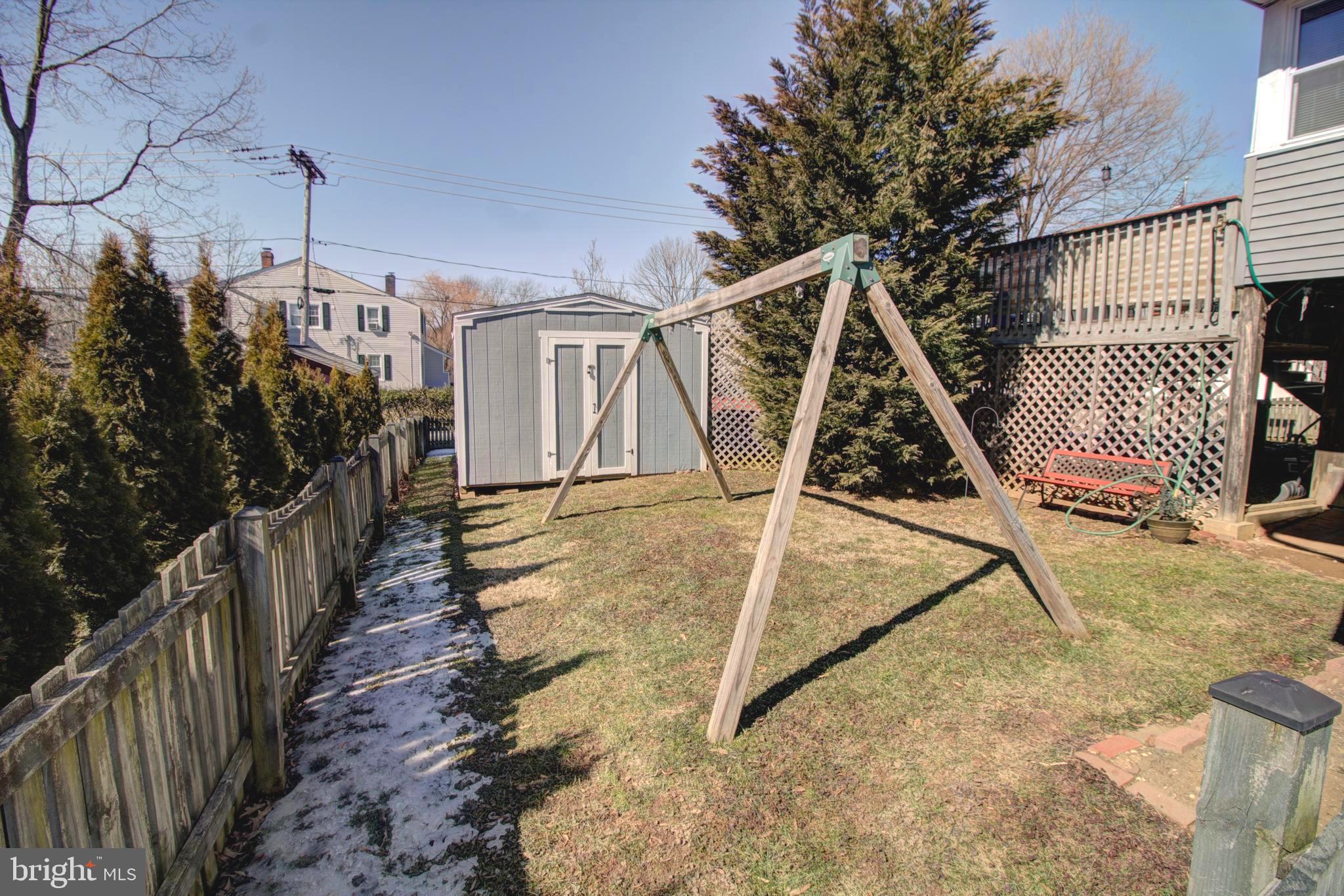 2018 Oak Lodge Road Baltimore, MD 21228 - Photo 35 of 38 Rear Yard with shed