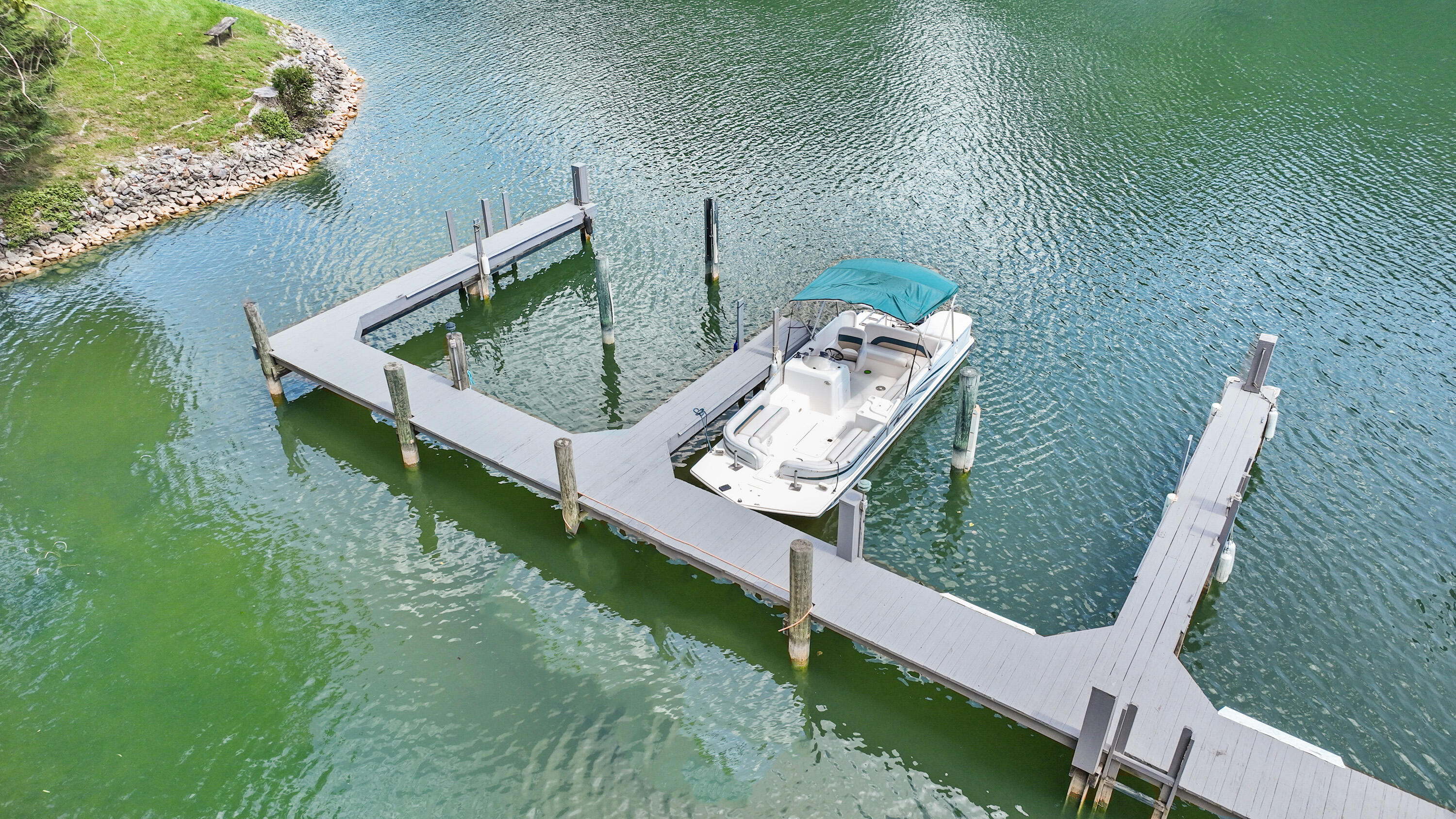 404 Harbor Ridge Drive Goodview, VA 24095 - Photo 37 of 38 Deeded Uncovered Boat Slip