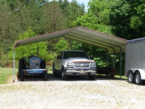 1666 Council Bend Road Centerville, TN 37033 - Photo 15 of 18 Carport ~ large enough for 2 cars!