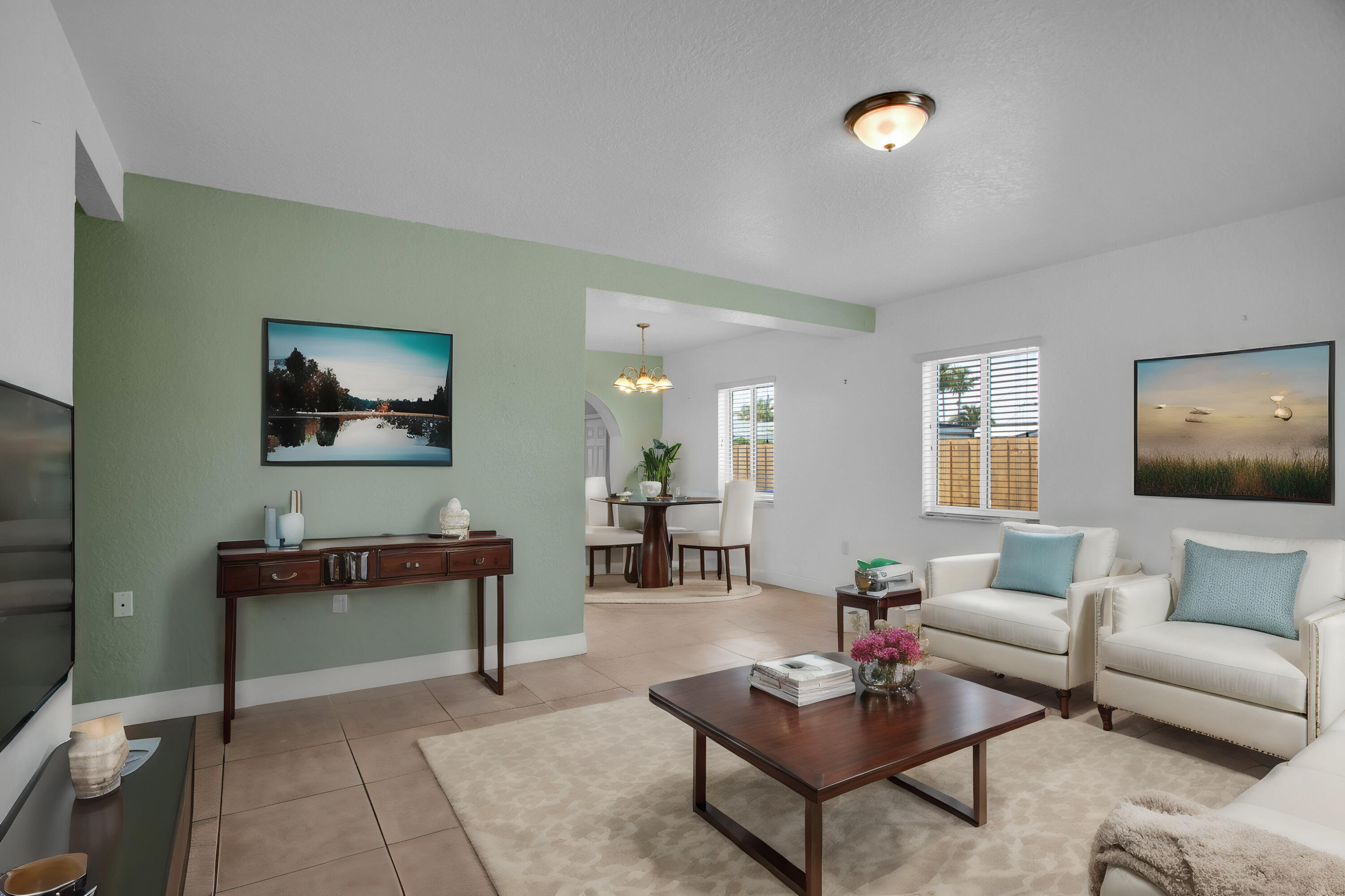 424 Southwest 64th Court Miami, FL 33144 - Photo 6 of 44 a living room with furniture and wooden floor