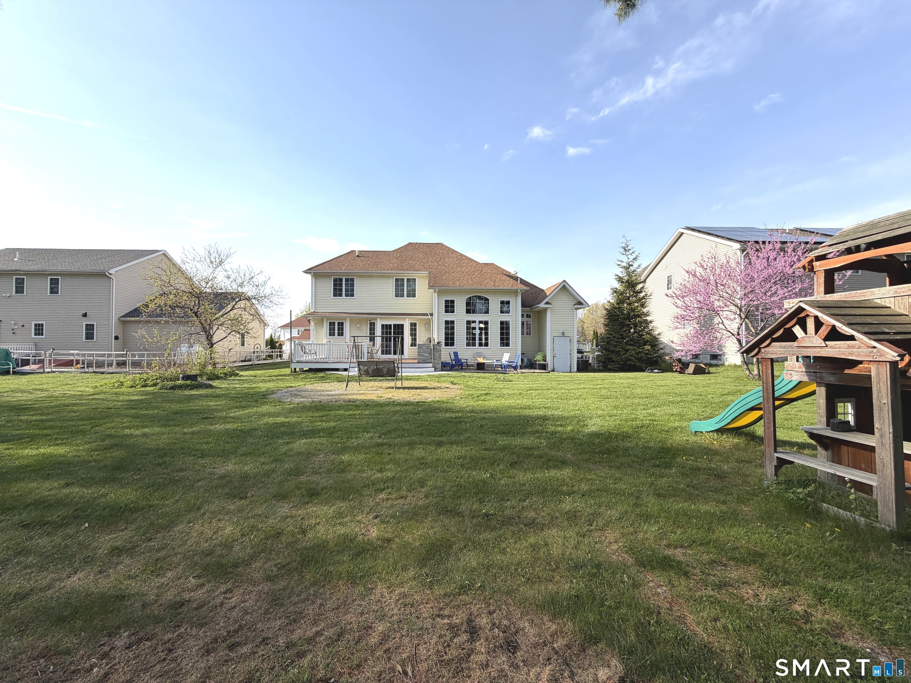 35 Emerald Pines Road Waterbury, CT 06704 - Photo 14 of 40 a view of a house with a big yard