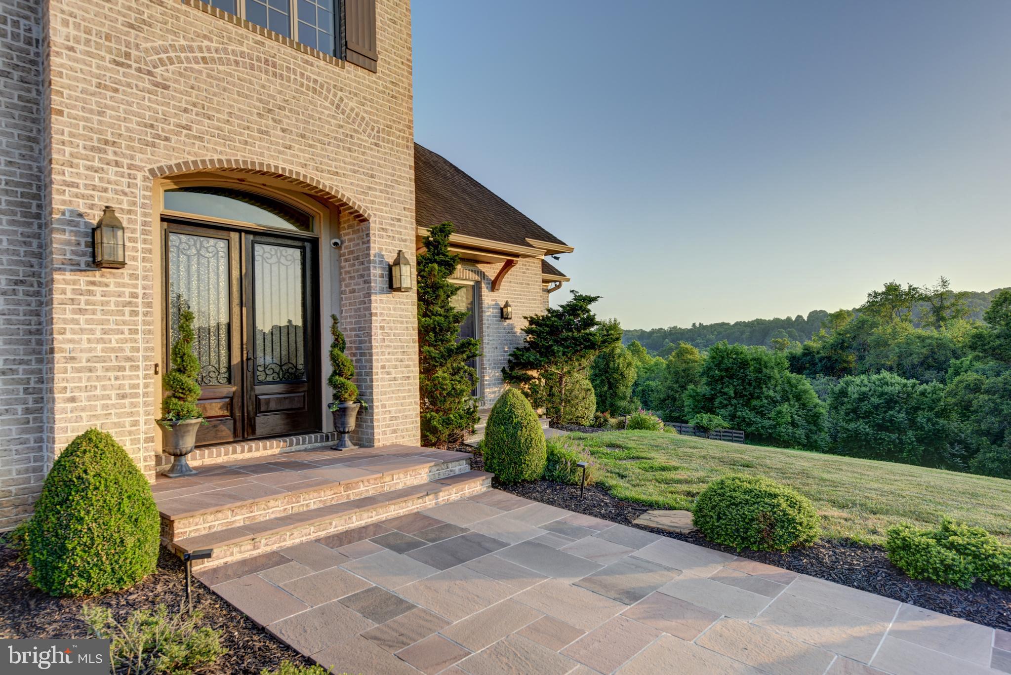 18014 Tranquility Road Purcellville, VA 20132 - Photo 6 of 86 Flagstone Walkway to Entrance