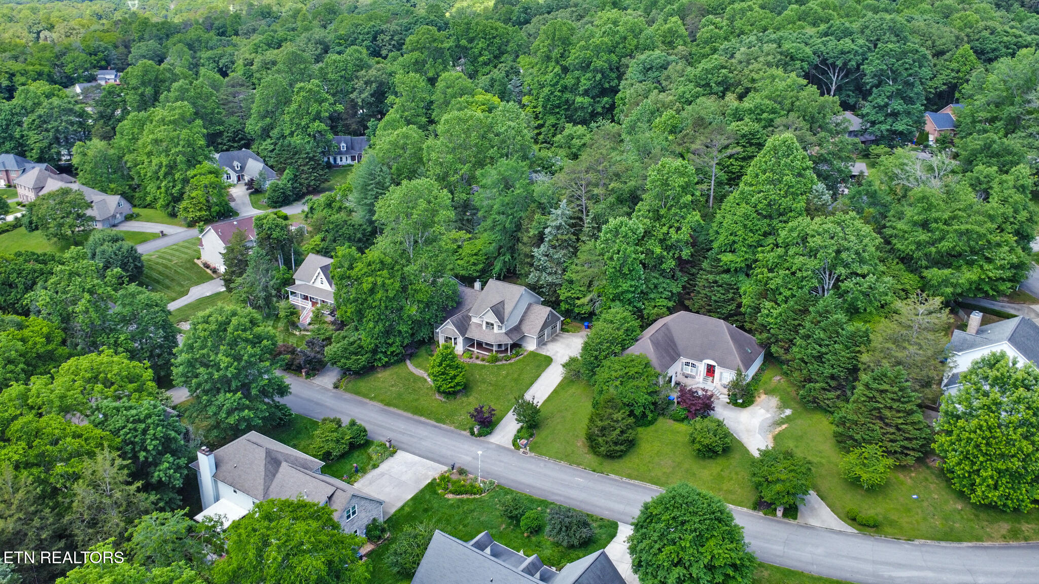 104 Maltese Lane Oak Ridge, TN 37830 - Photo 50 of 54 Over Head View