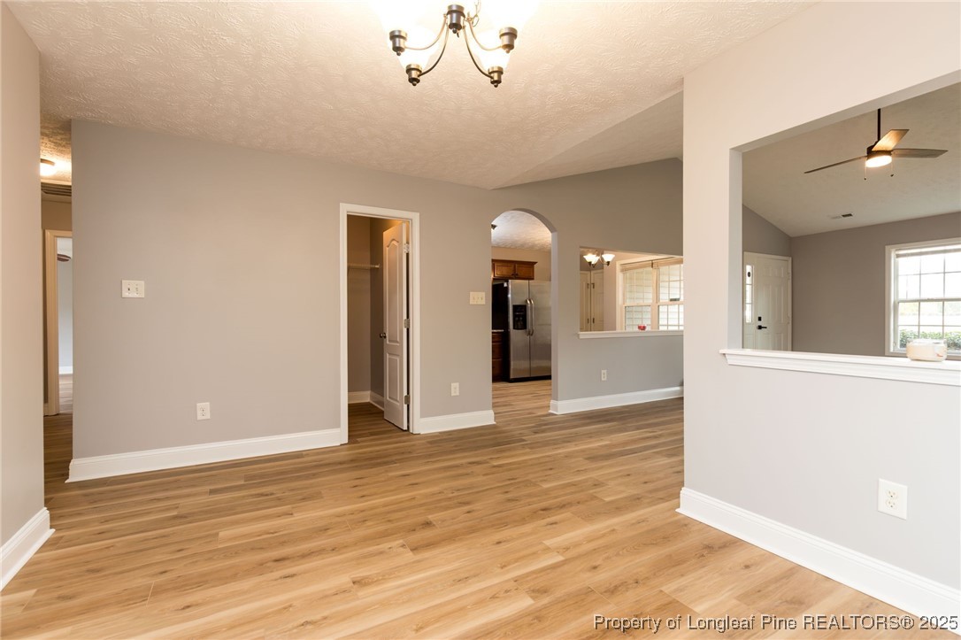 3192 Braddy Road Fayetteville, NC 28306 - Photo 7 of 20 a view of an empty room and kitchen view