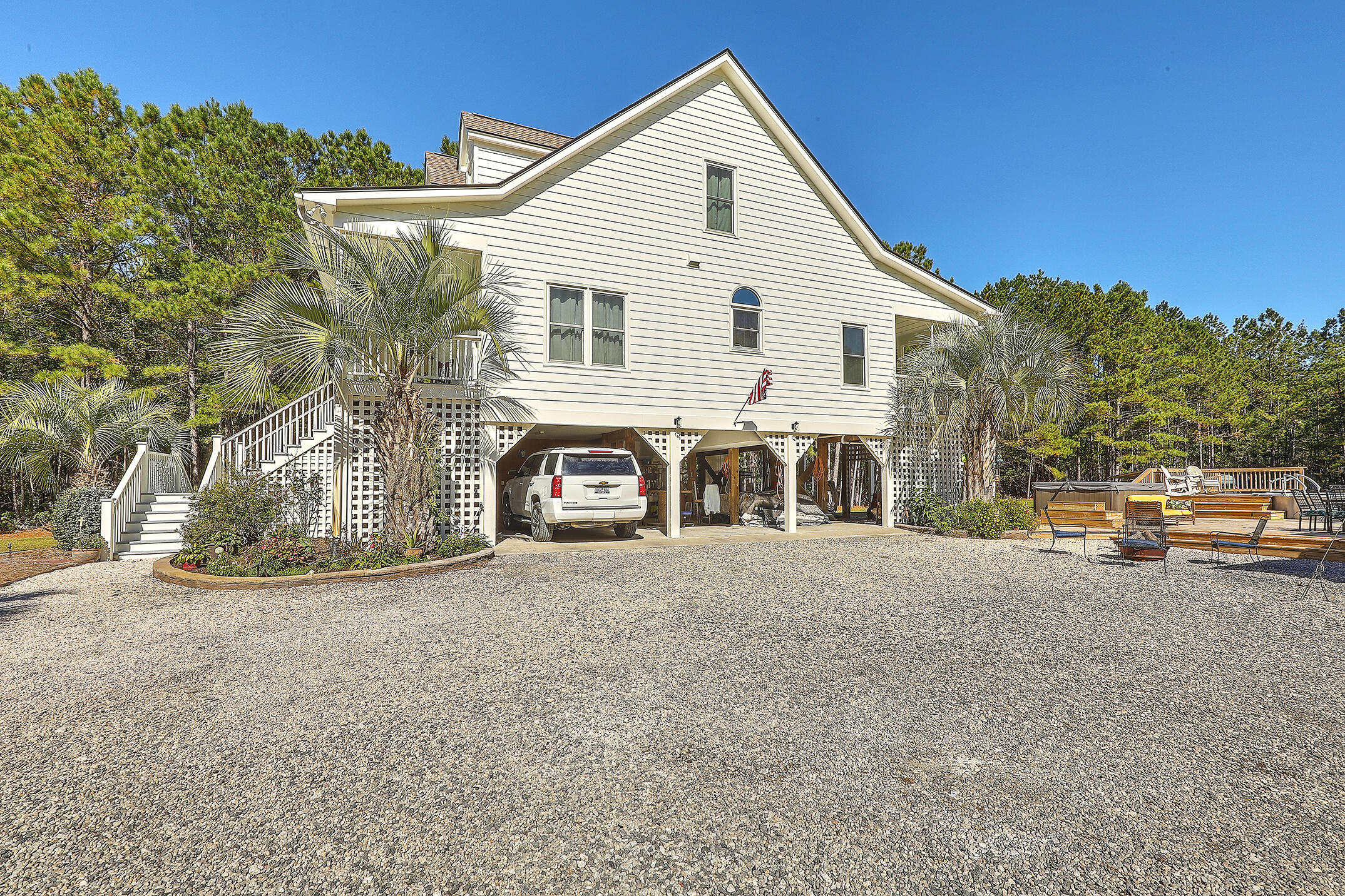 1859 Bellfield Road McClellanville, SC 29458 - Photo 1 of 59 front of home welcome home