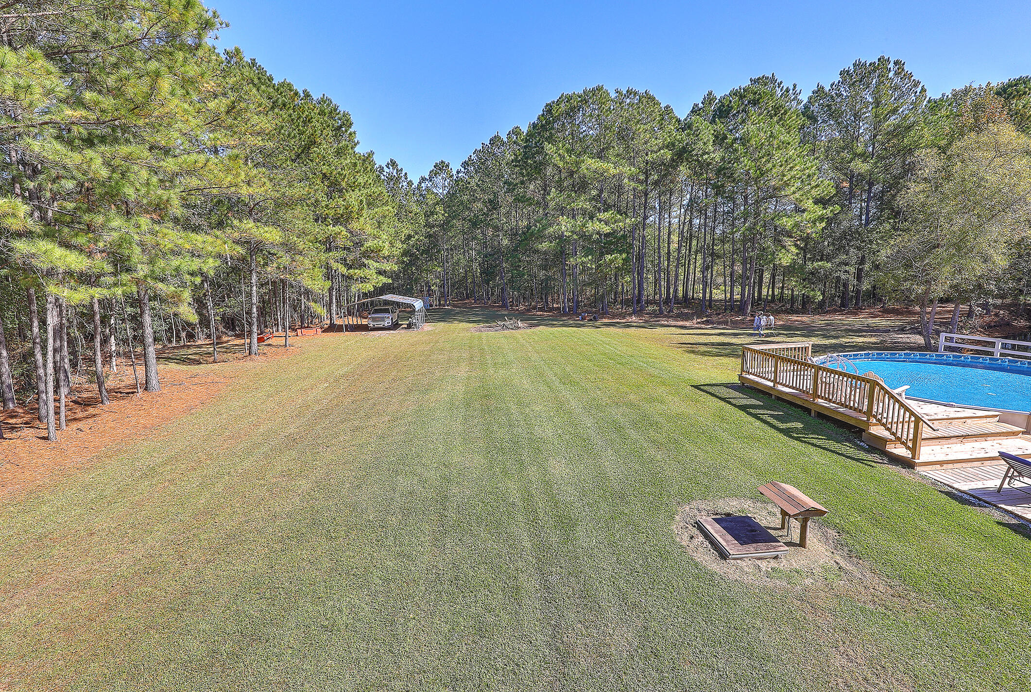 1859 Bellfield Road McClellanville, SC 29458 - Photo 42 of 59 backyard view
