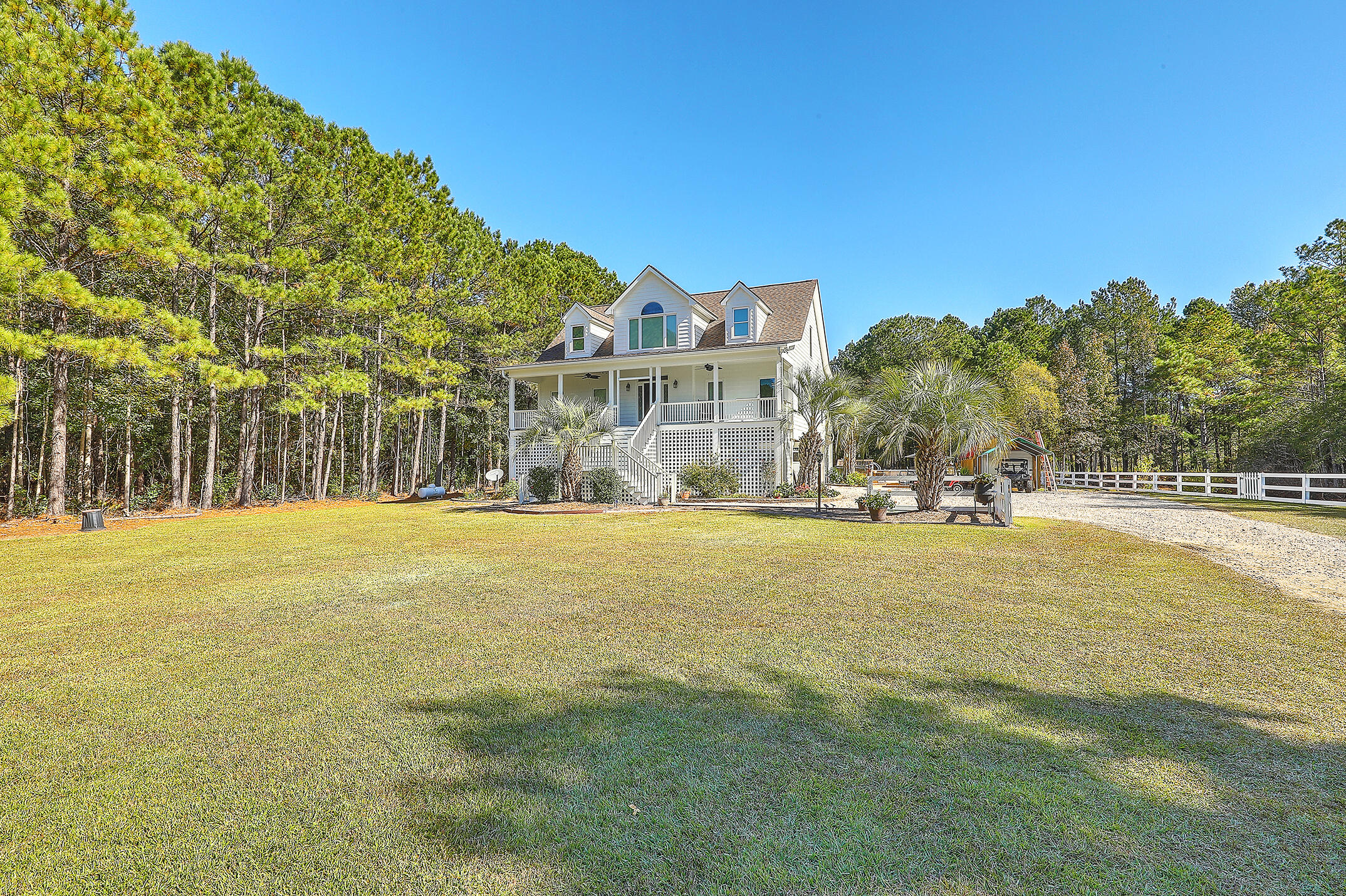 1859 Bellfield Road McClellanville, SC 29458 - Photo 52 of 59 aerial land view