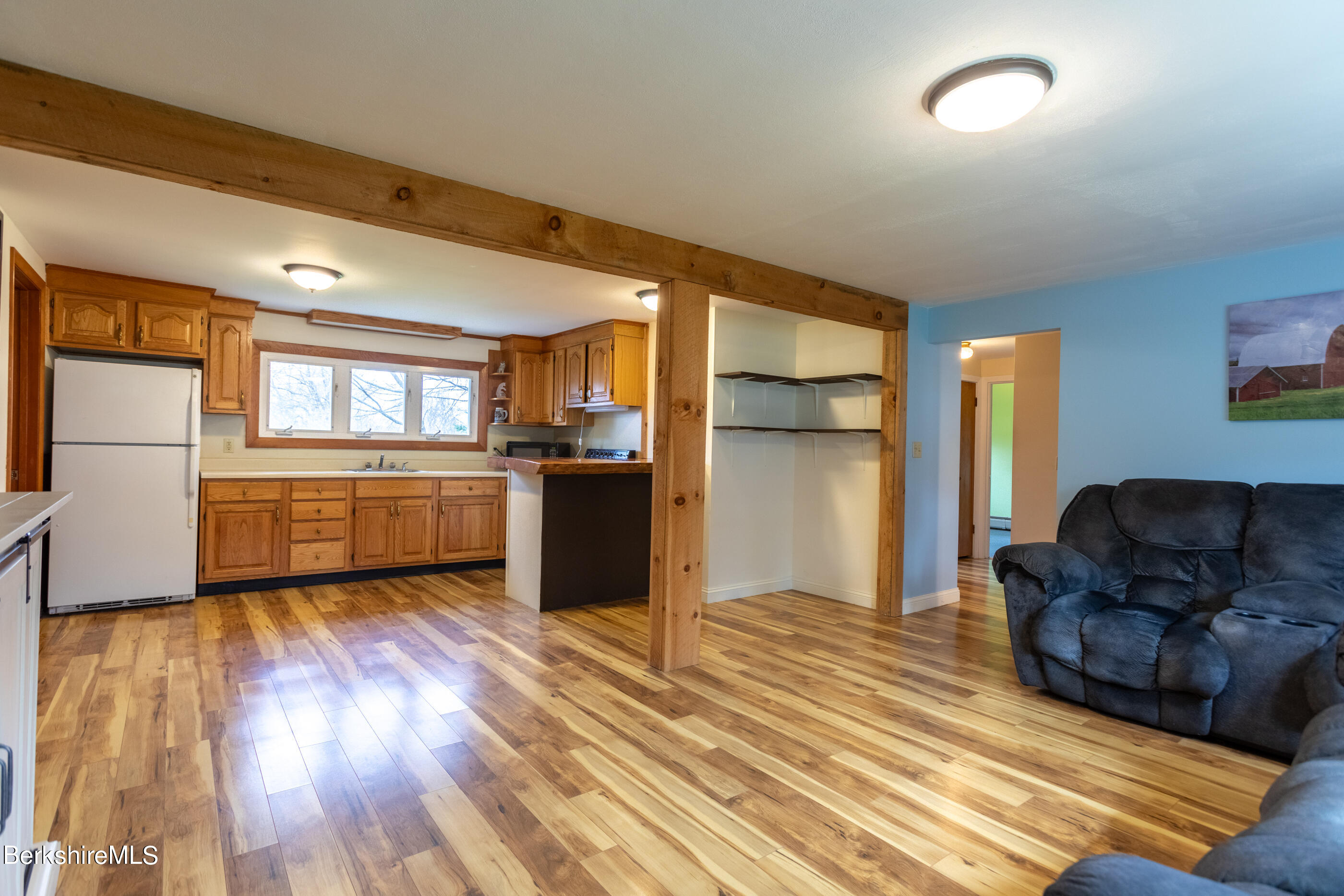 37 Edgemere Road Dalton, MA 01226 - Photo 8 of 29 Living Room to Kitchen Area