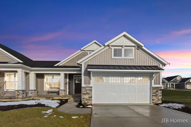 $479,900 | 7603 Brook Villa Court, Unit 17, Allendale, MI 49401