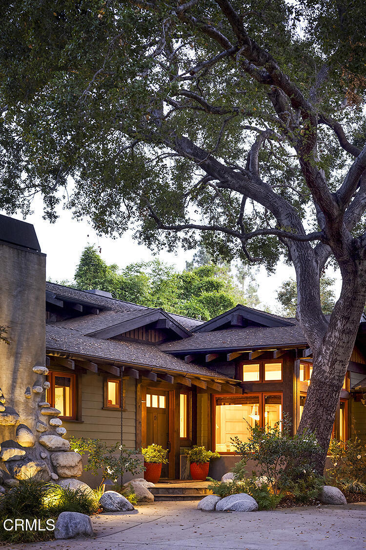 1260 La Loma Road Pasadena, CA 91105 - Photo 5 of 61 a view of a house with a large tree