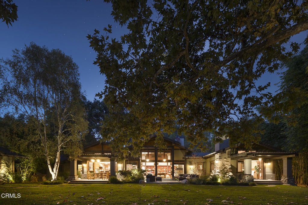 1260 La Loma Road Pasadena, CA 91105 - Photo 57 of 61 a view of a building with a big yard