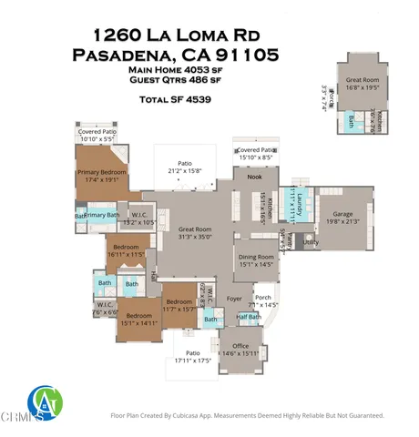 $6,800,000 | 1260 La Loma Road, Pasadena, CA 91105