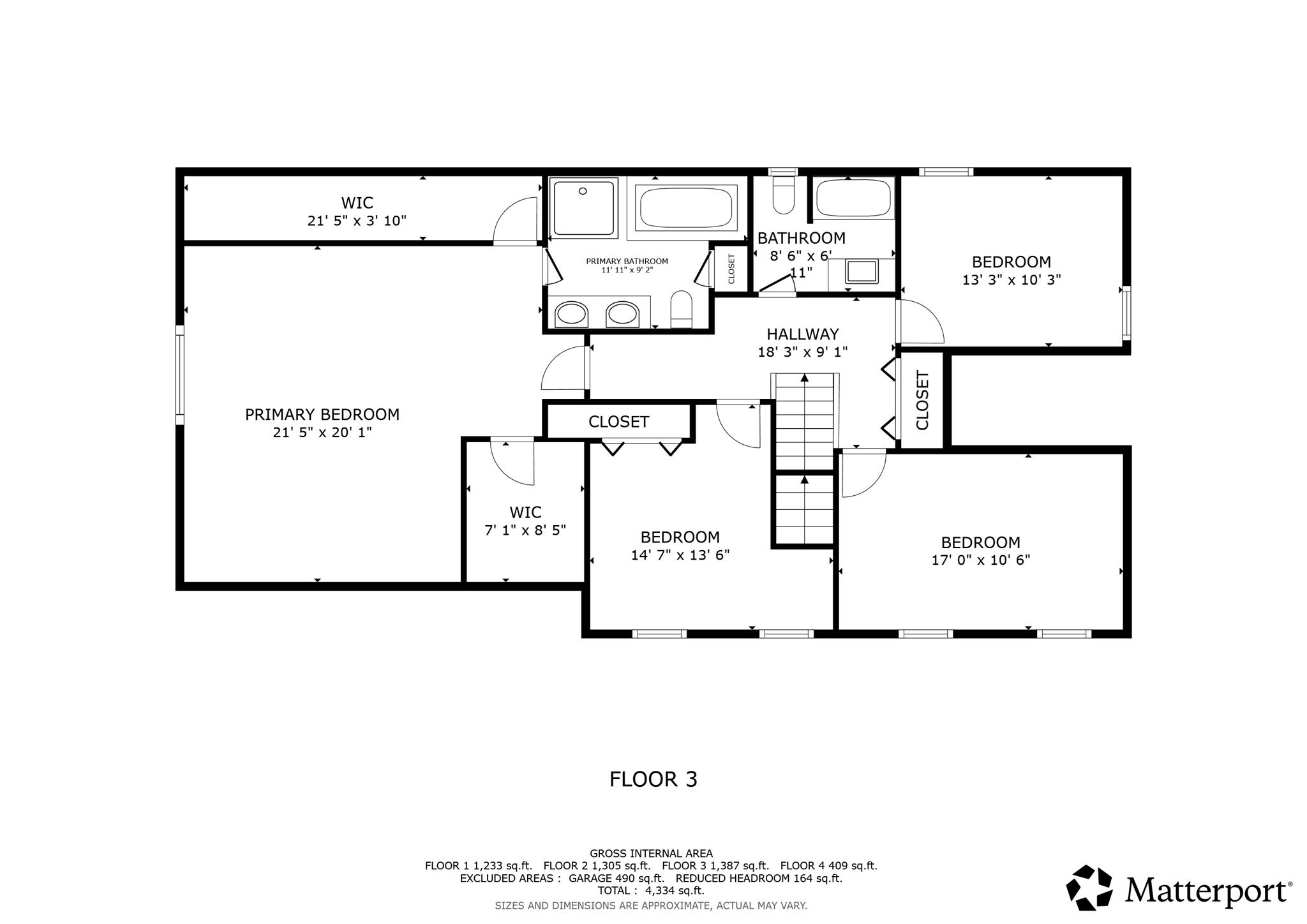 192 Laurel Circle Bangor, ME 04401 - Photo 83 of 85 Second Floor Floorplan