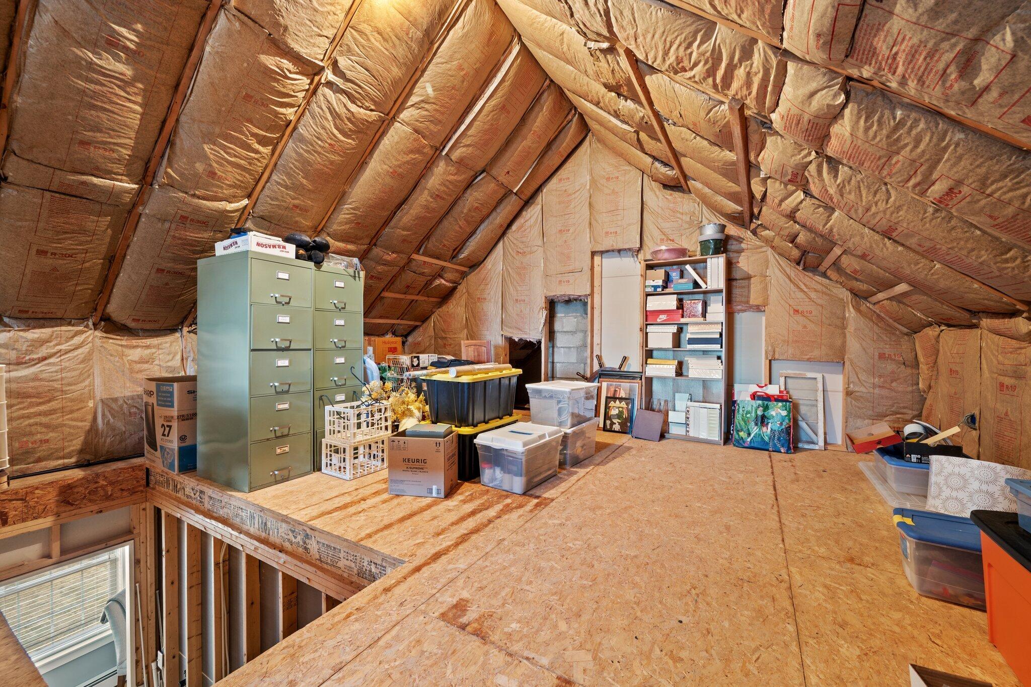 192 Laurel Circle Bangor, ME 04401 - Photo 58 of 85 Attic Storage 2