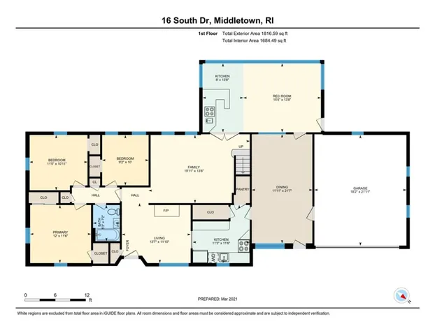 $3,650 | 16 South Drive, Middletown, RI 02842