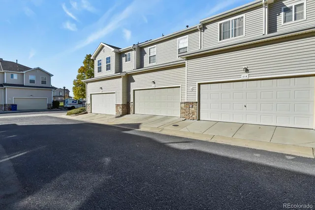 a view of parking space