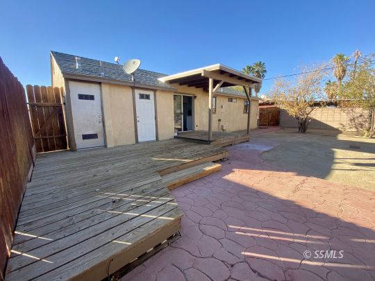 244 North Alvord Street Ridgecrest, CA 93555 - Photo 19 of 21 a view of a house with backyard