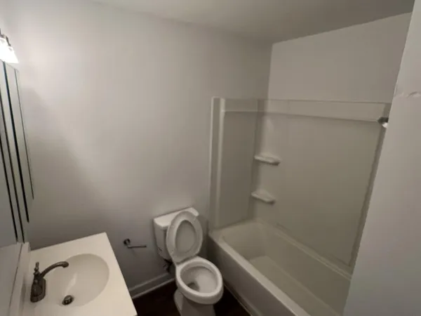 a bathroom with a sink and a toilet