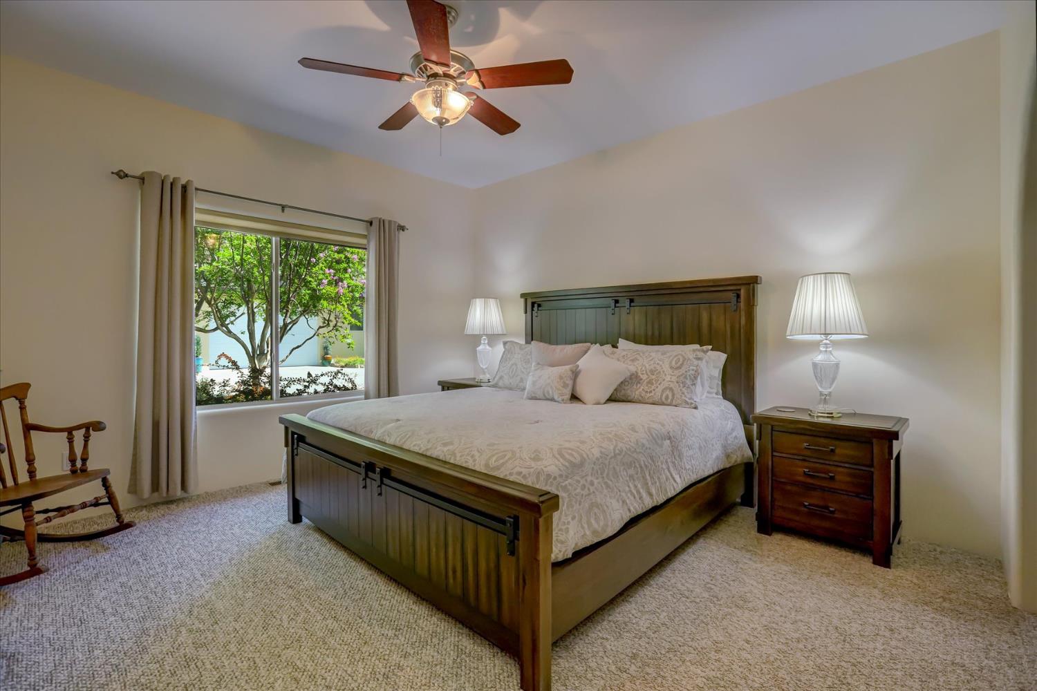 16875 Southridge Road Penn Valley, CA 95946 - Photo 38 of 89 a bed sitting in a room next to a window