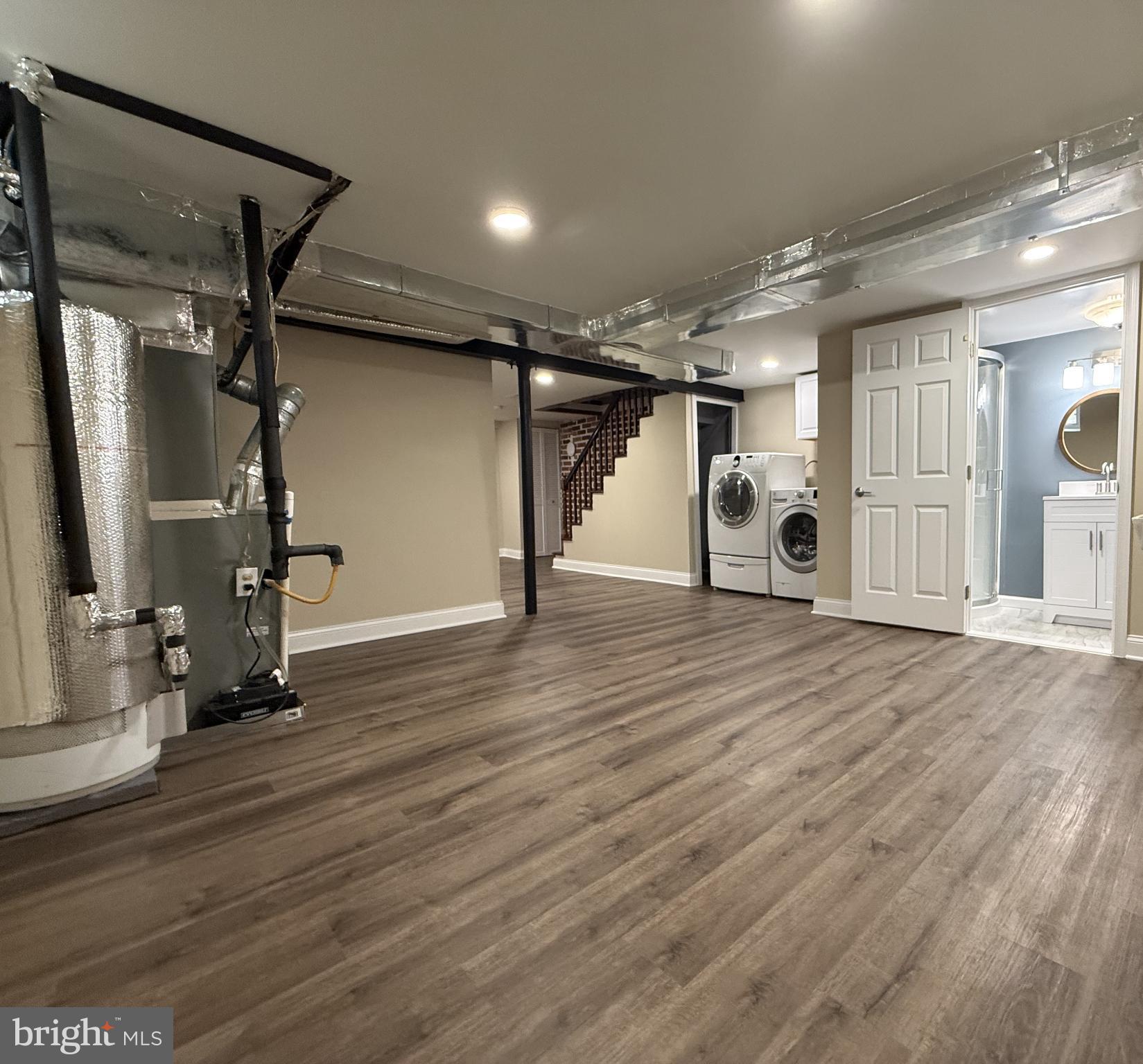 4433 Old Frederick Road Baltimore, MD 21229 - Photo 11 of 37 Spacious basement with modern amenities.