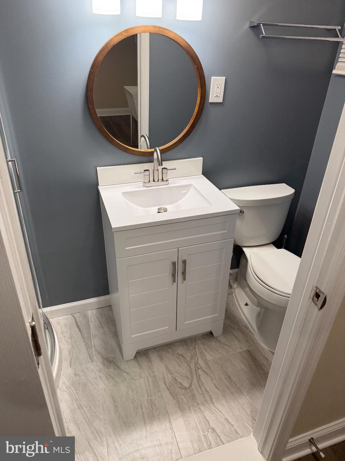 4433 Old Frederick Road Baltimore, MD 21229 - Photo 19 of 37 Full basement bathroom with modern finishes.