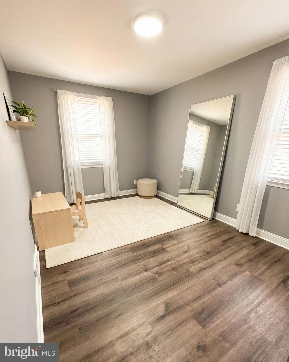 4433 Old Frederick Road Baltimore, MD 21229 - Photo 28 of 37 Bright and airy minimalist room (2 design (Staged)