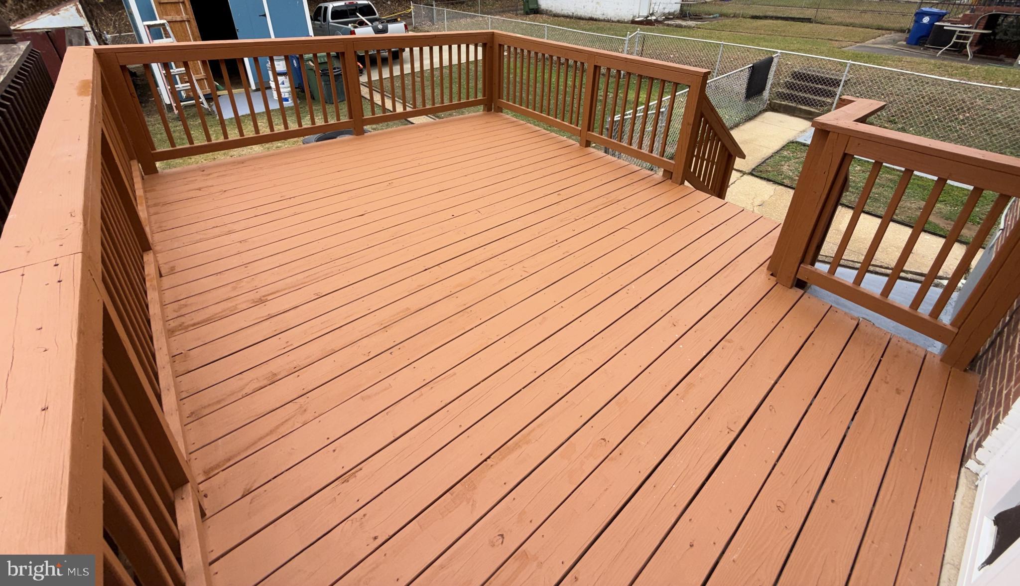 4433 Old Frederick Road Baltimore, MD 21229 - Photo 37 of 37 Spacious deck perfect for outdoor gatherings.