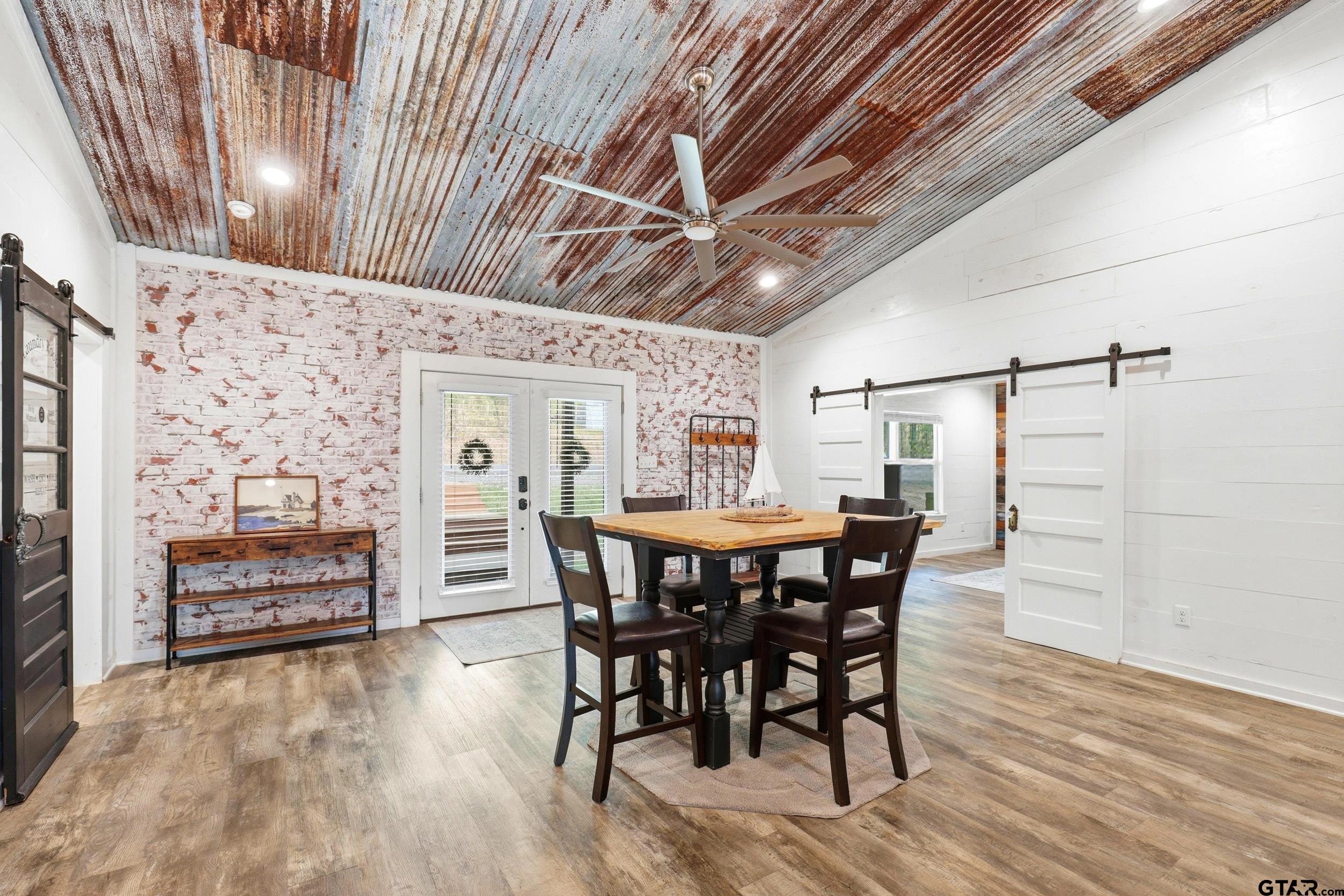132 King George Road Scroggins, TX 75480 - Photo 10 of 35 a view of a dining room with furniture