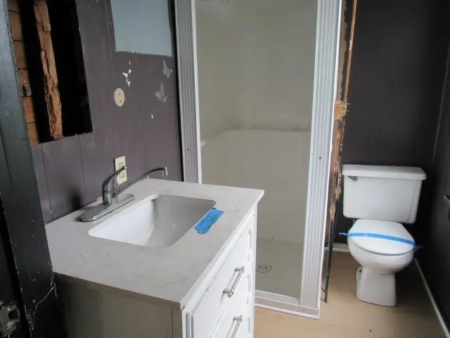 a bathroom with a sink and a toilet