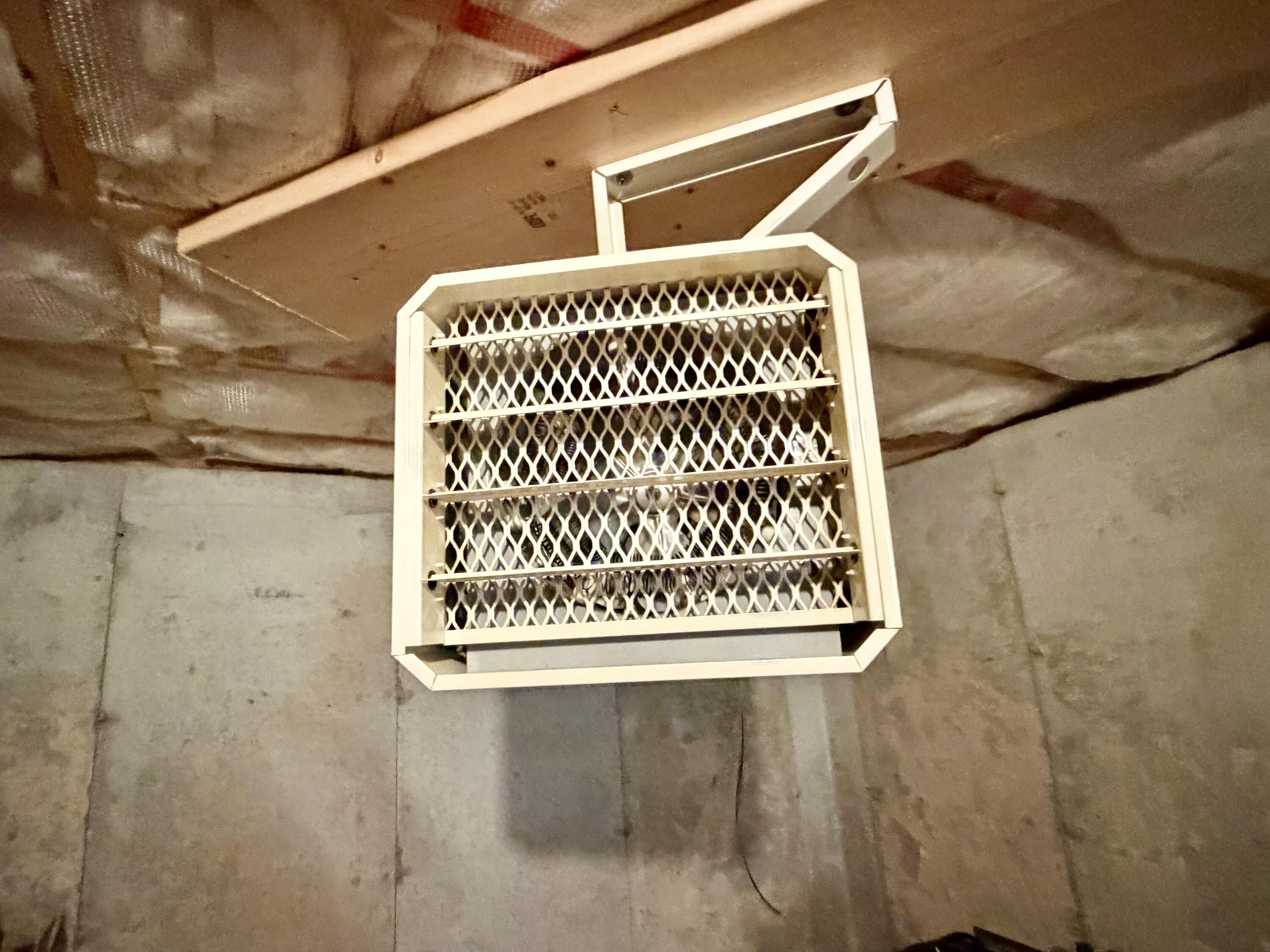 521 Gallison Road Sherman, ME 04776 - Photo 85 of 96 Electric Heater in Basement