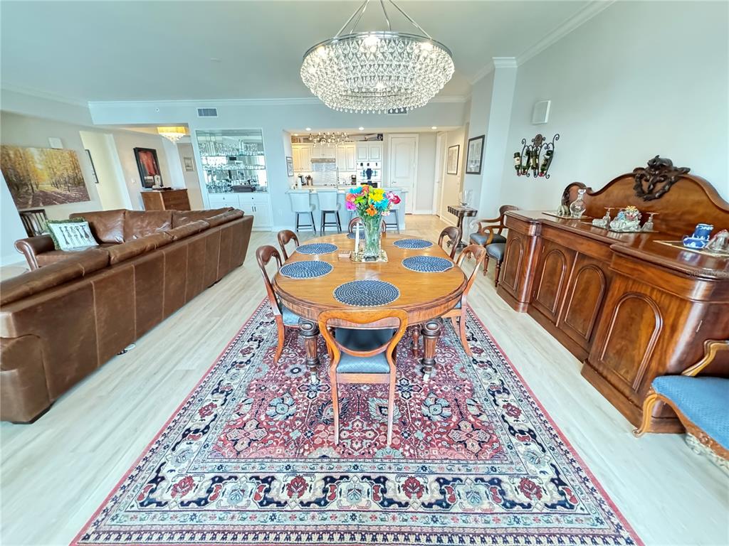 1111 Ritz Carlton Drive, Unit 1404 Sarasota, FL 34236 - Photo 11 of 69 a view of a dining room with furniture