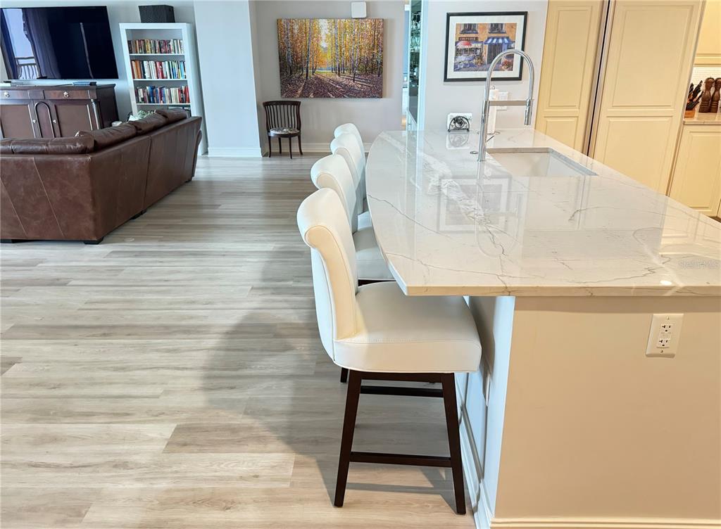1111 Ritz Carlton Drive, Unit 1404 Sarasota, FL 34236 - Photo 7 of 69 a living room with furniture and a wooden floor