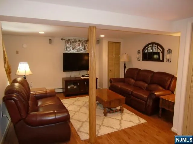 a view of a livingroom with a fireplace