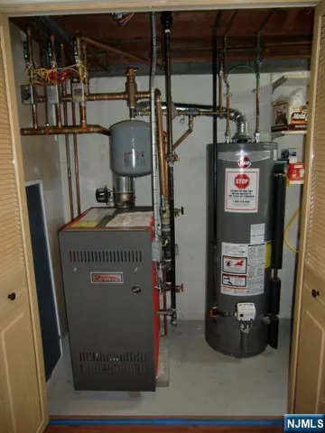 a view of storage and utility room