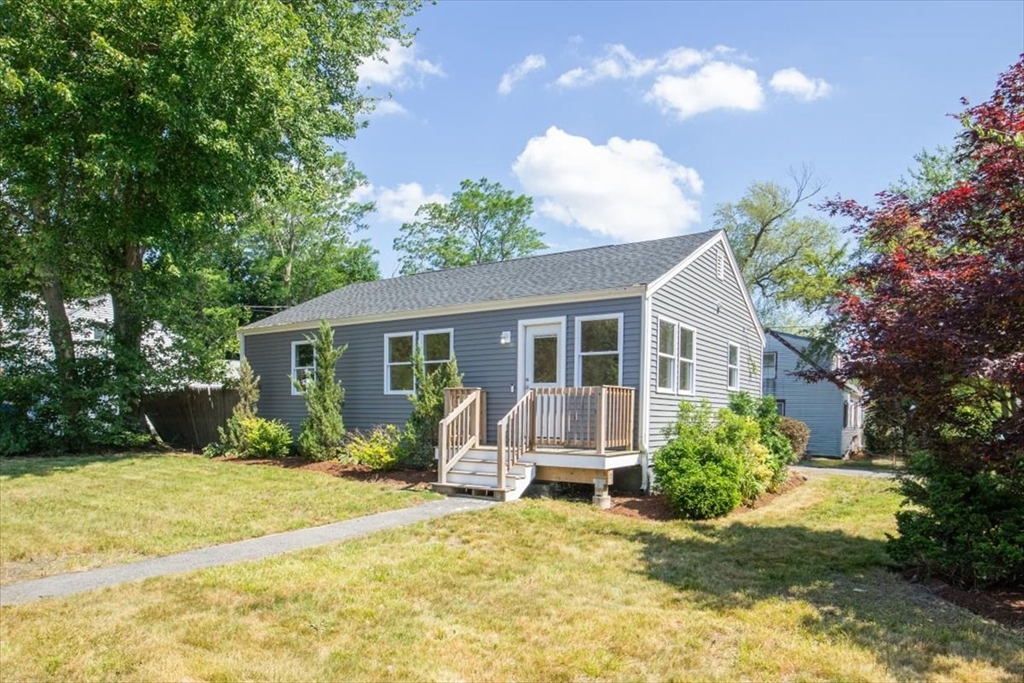 3 Cummings Circle Randolph, MA 02368 - Photo 35 of 39 a view of a house with backyard and sitting area