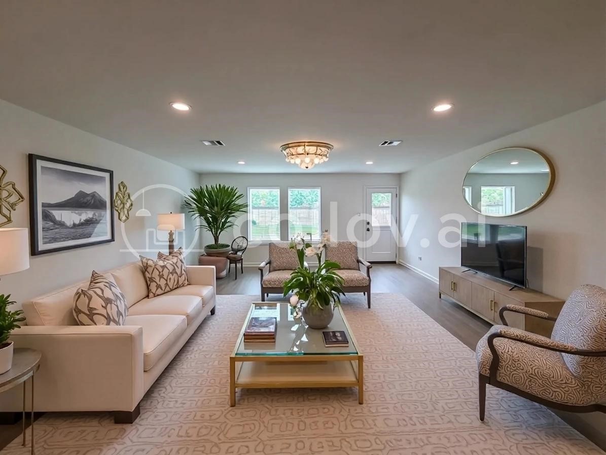 2119 Mosaic Vly Court Angleton, TX 77515 - Photo 2 of 23 Family Room - AI Staged