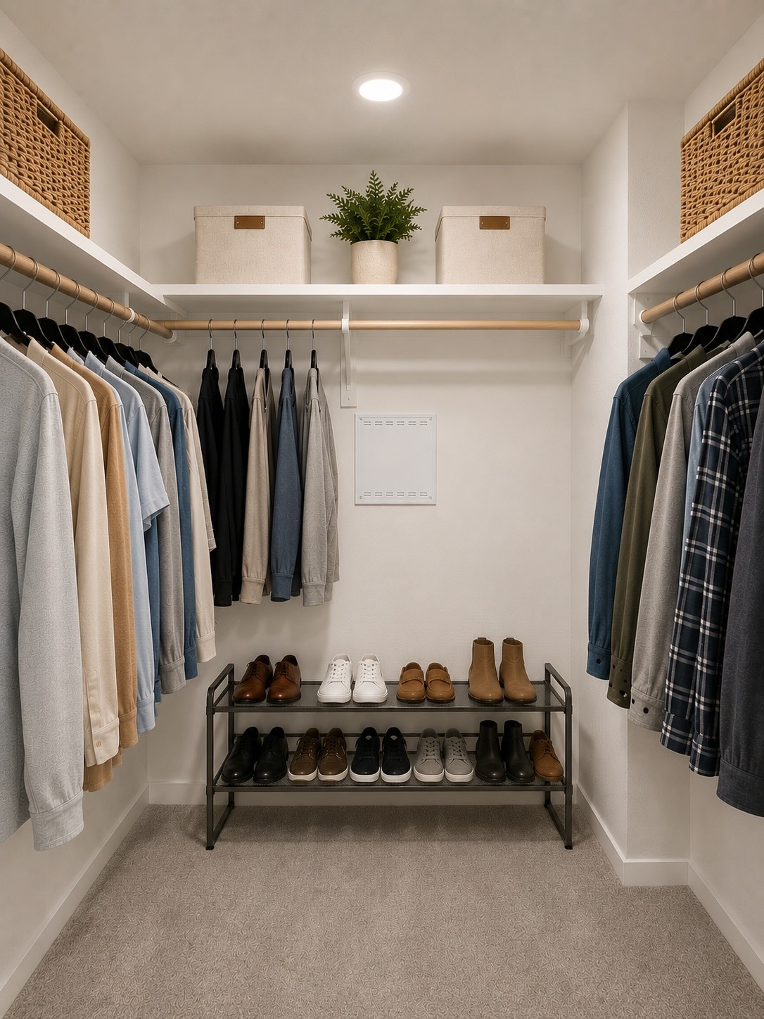 2119 Mosaic Vly Court Angleton, TX 77515 - Photo 10 of 23 Primary Closet - AI Staged