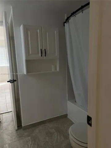 closeup view of a closet