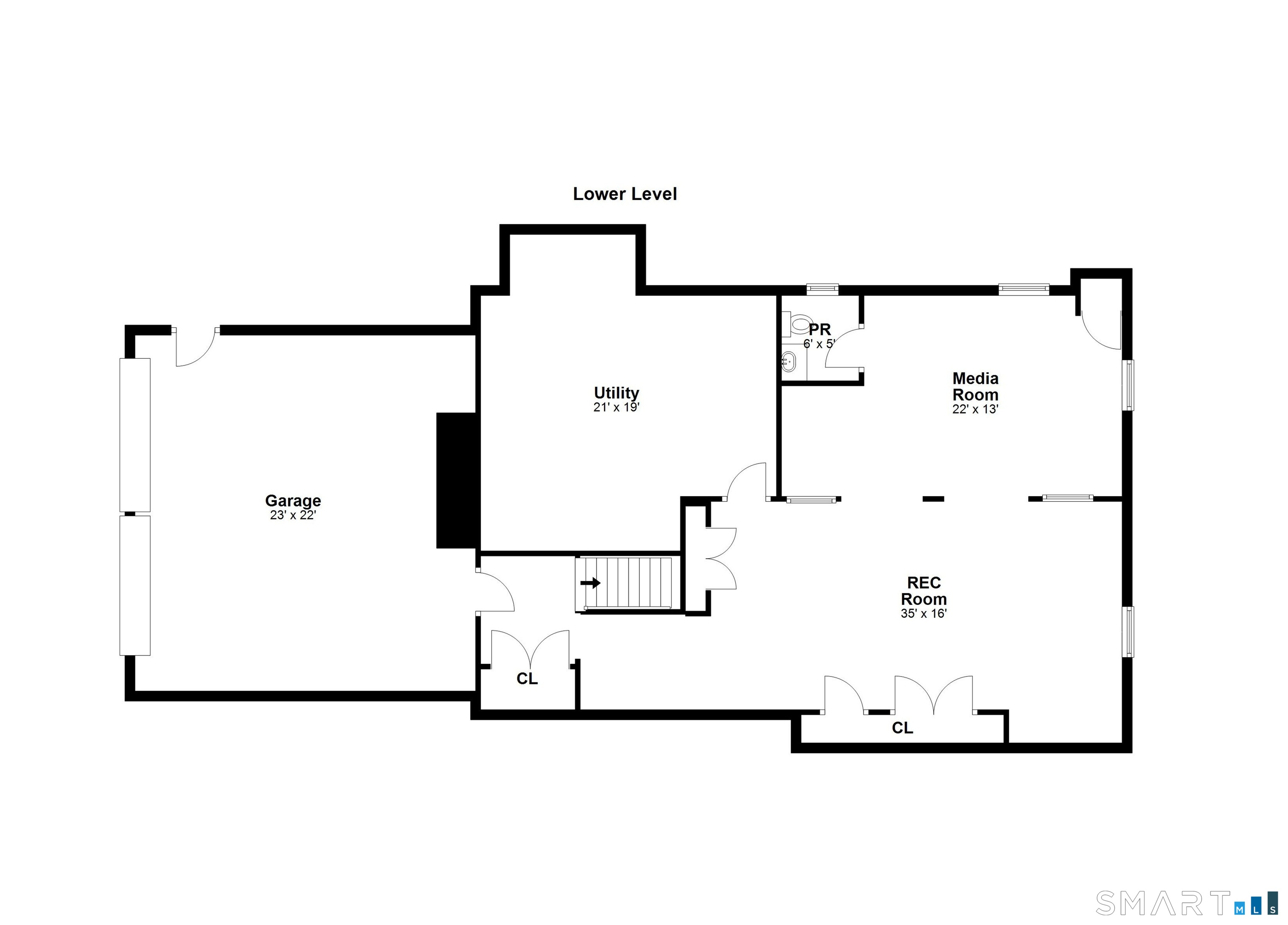 7 Jeremiah Sanford Road Redding, CT 06896 - Photo 40 of 40 Lower level floorplan. Pending approval from Redding Health & Building Department. Application is pending and progressing.