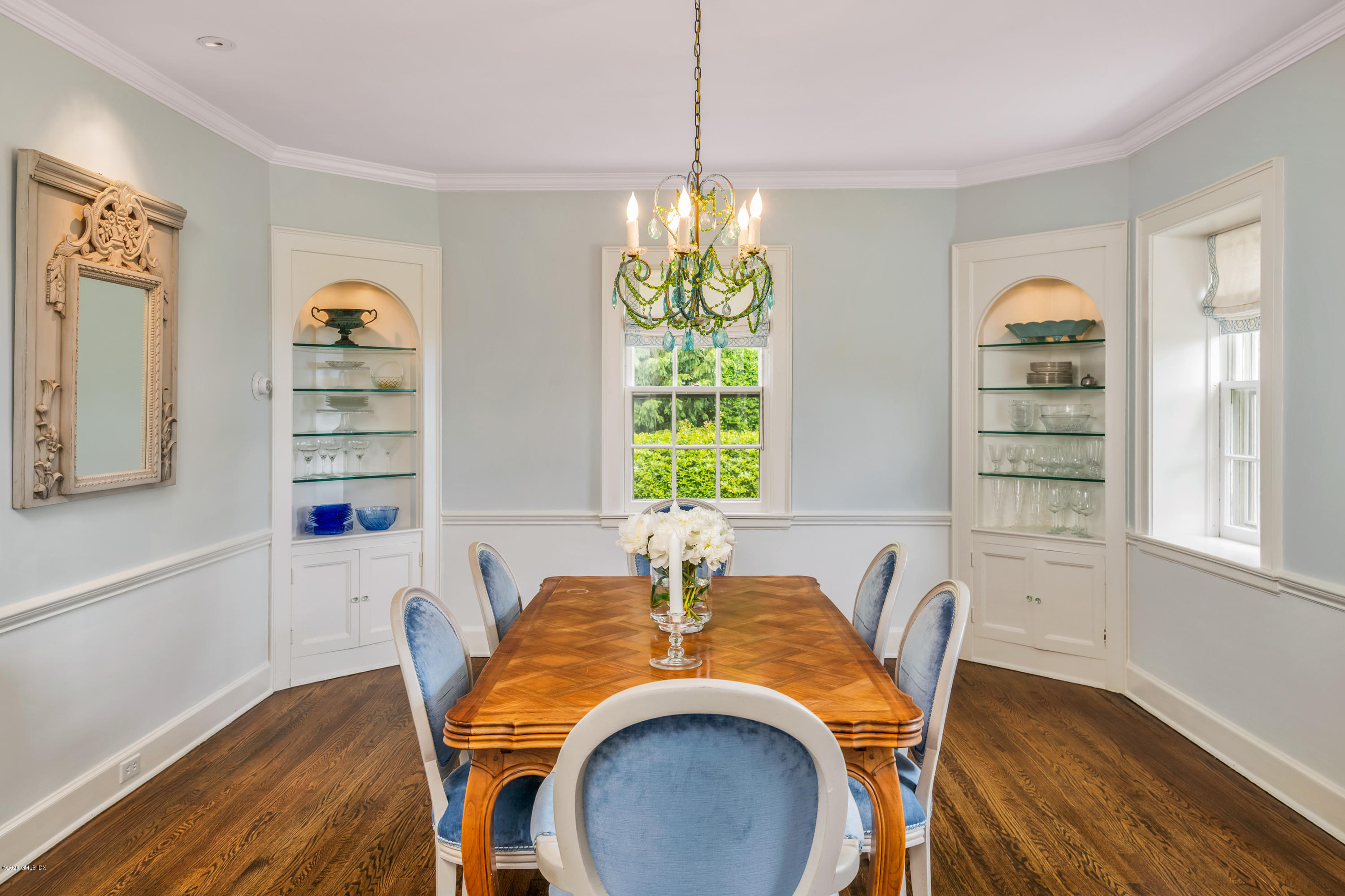 18 Tower Road Riverside, CT 06878 - Photo 5 of 27 a view of a dining room with furniture window and wooden floor