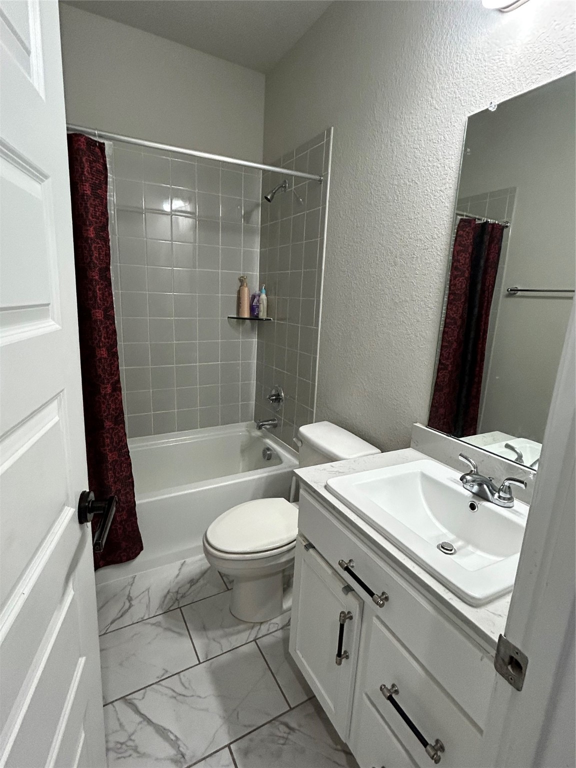 100 Wedgewood Trace Lane La Porte, TX 77571 - Photo 17 of 17 a bathroom with a sink toilet and shower