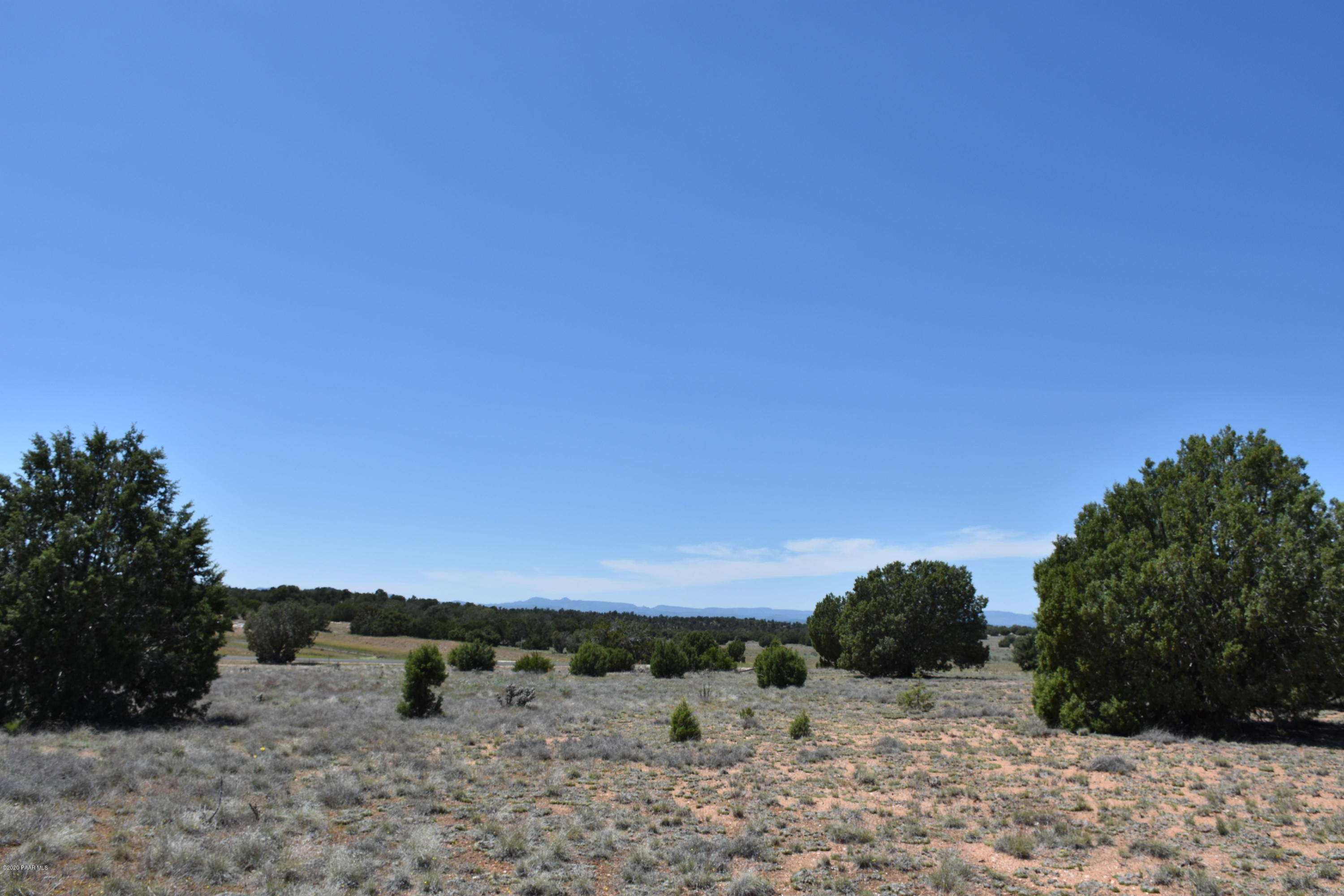 4930 West Sterling Ranch Road Prescott, AZ 86305 - Photo 4 of 22 a view of a dry field with trees in the background