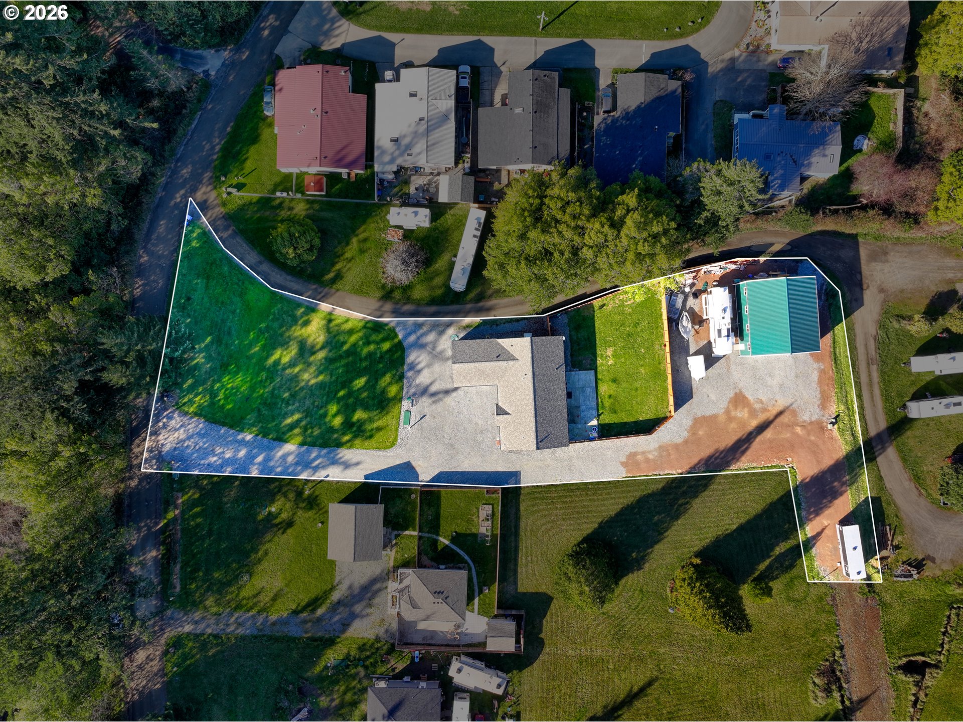 95779 Saunders Creek Road Gold Beach, OR 97444 - Photo 3 of 36 Drone View/UAV