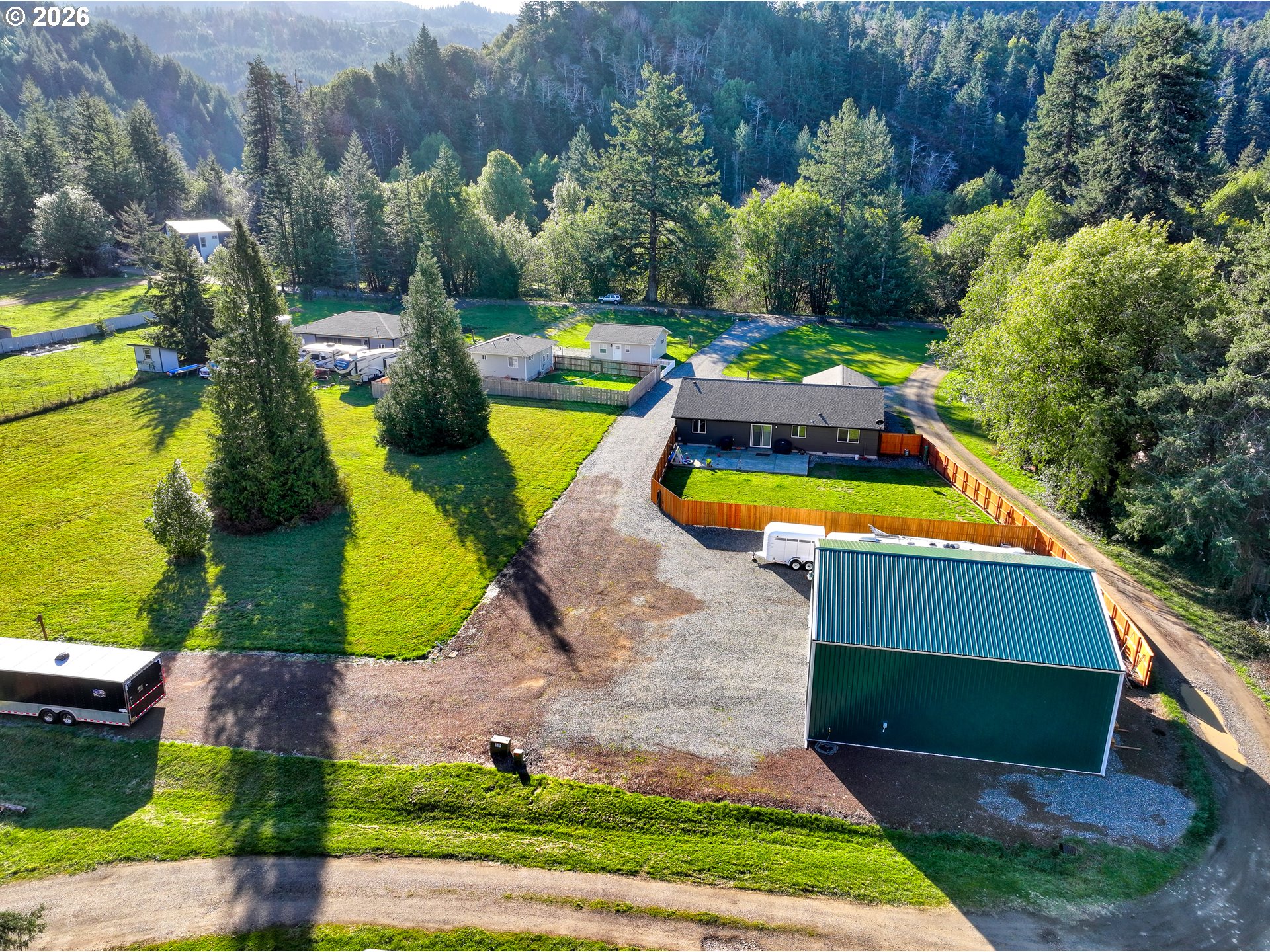 95779 Saunders Creek Road Gold Beach, OR 97444 - Photo 7 of 36 Drone View/UAV