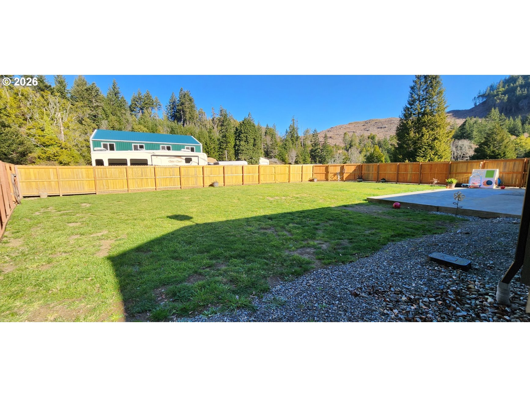 95779 Saunders Creek Road Gold Beach, OR 97444 - Photo 9 of 36 Backyard