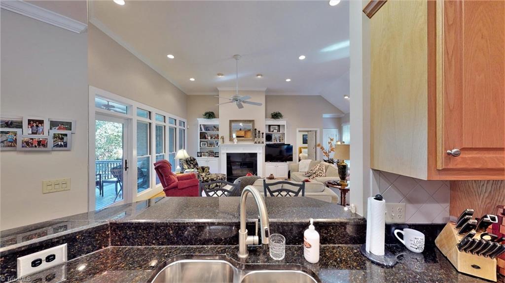 5351 Tom Hill Road Trinity, NC 27370 - Photo 26 of 50 View from Kitchen Sink
