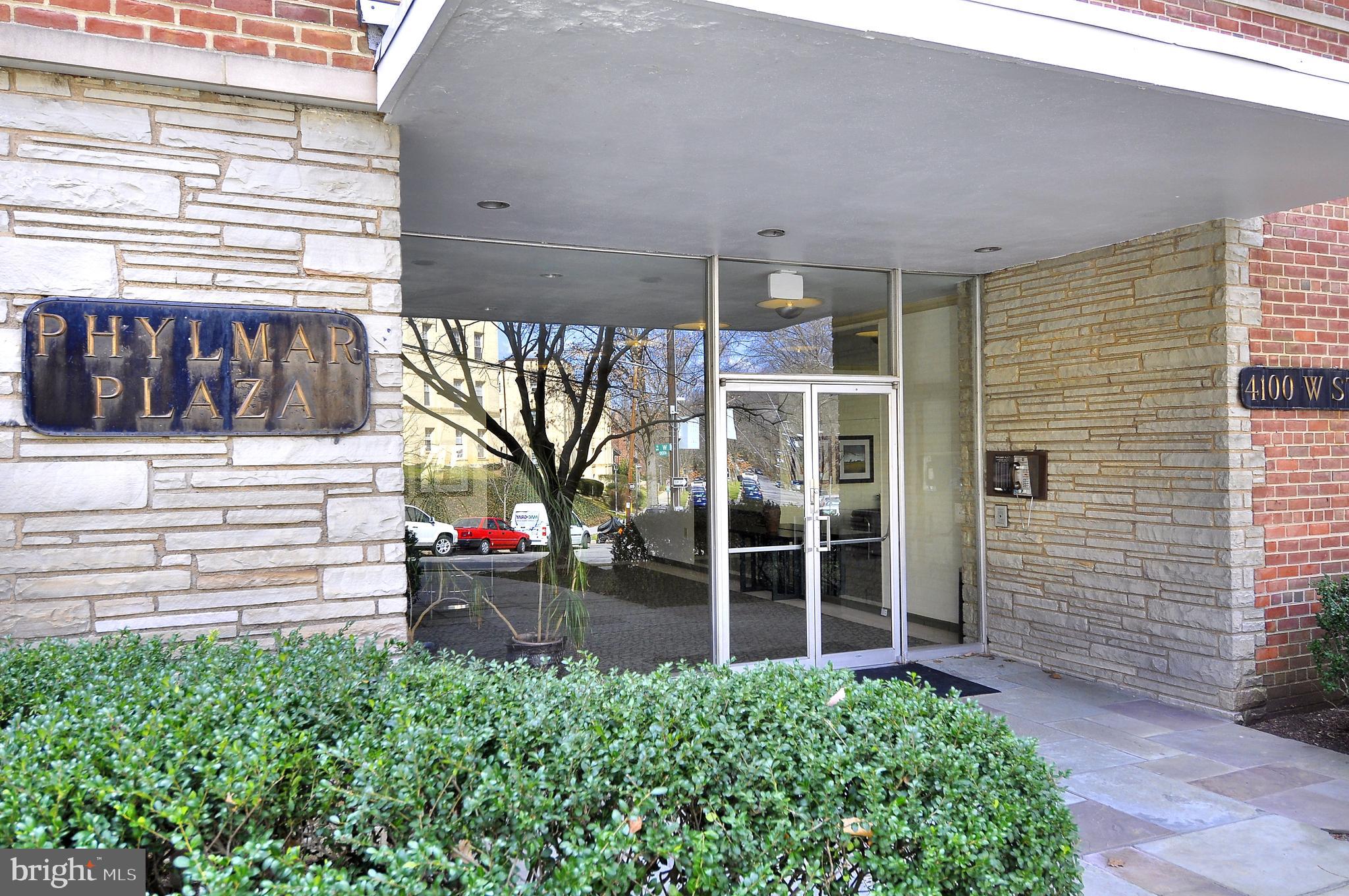 4100 W Street Northwest, Unit 515 Washington, DC 20007 - Photo 2 of 33 Phylmar Plaza condo backs directly to the park
